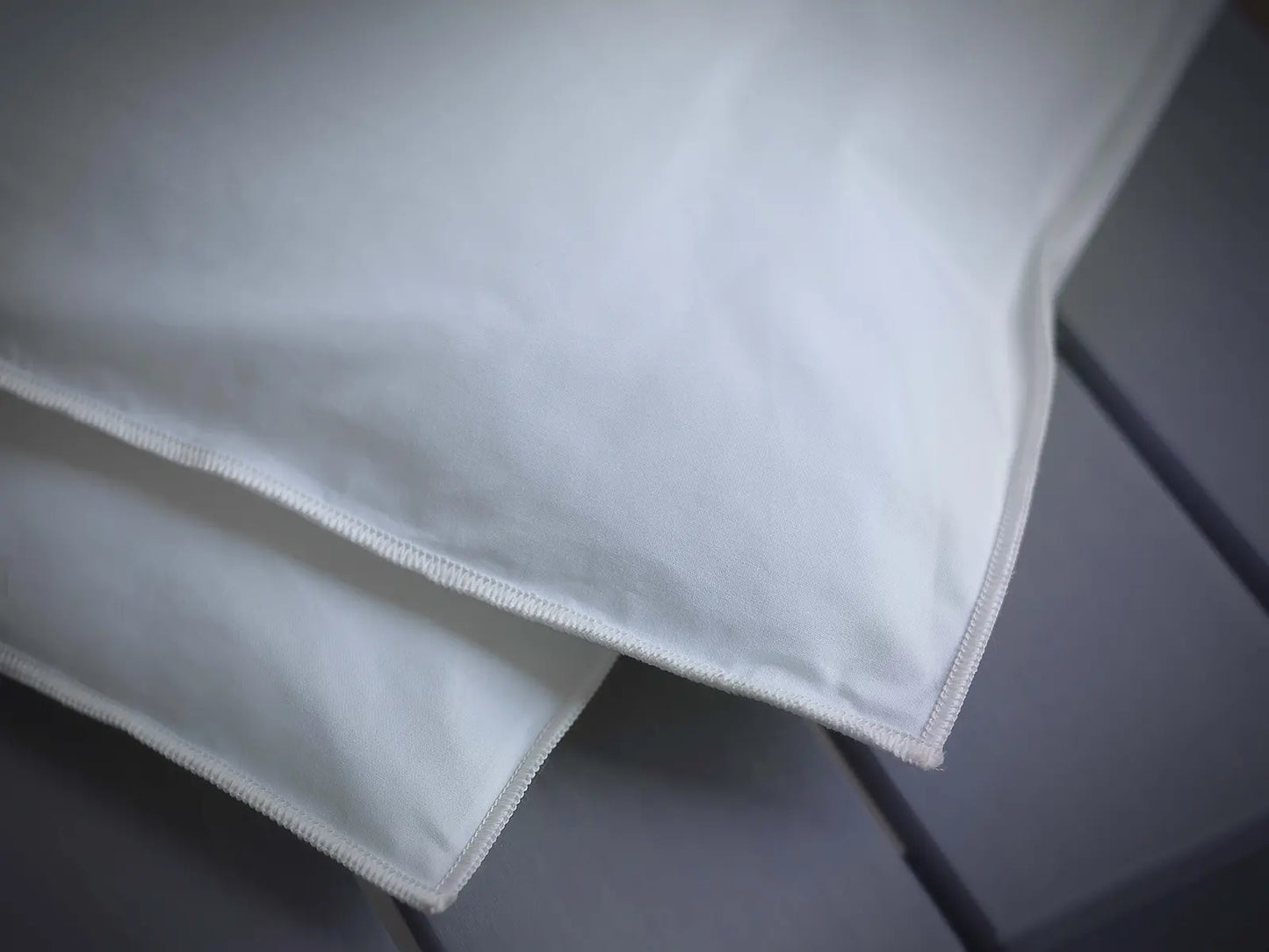 Détail couette été synthétique