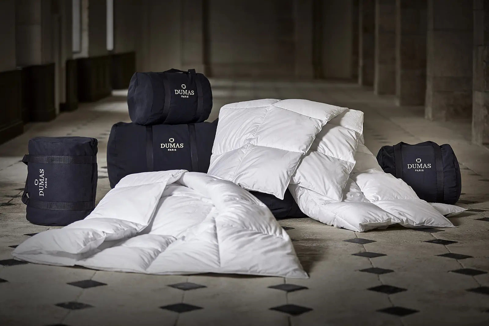 Couette tempérée duvet d'oie Impérial 70%-4